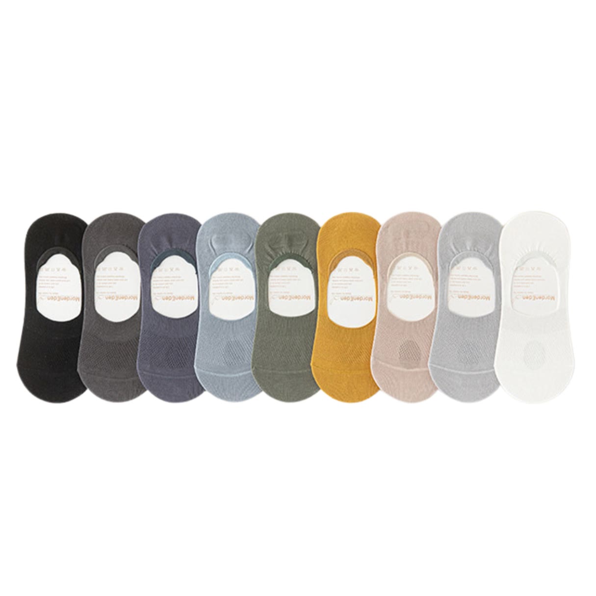 Mesh Breathable No Show Socks(5 Pairs) - Multicolor(9 Pairs) - EU39-46(US5-12) - image 24