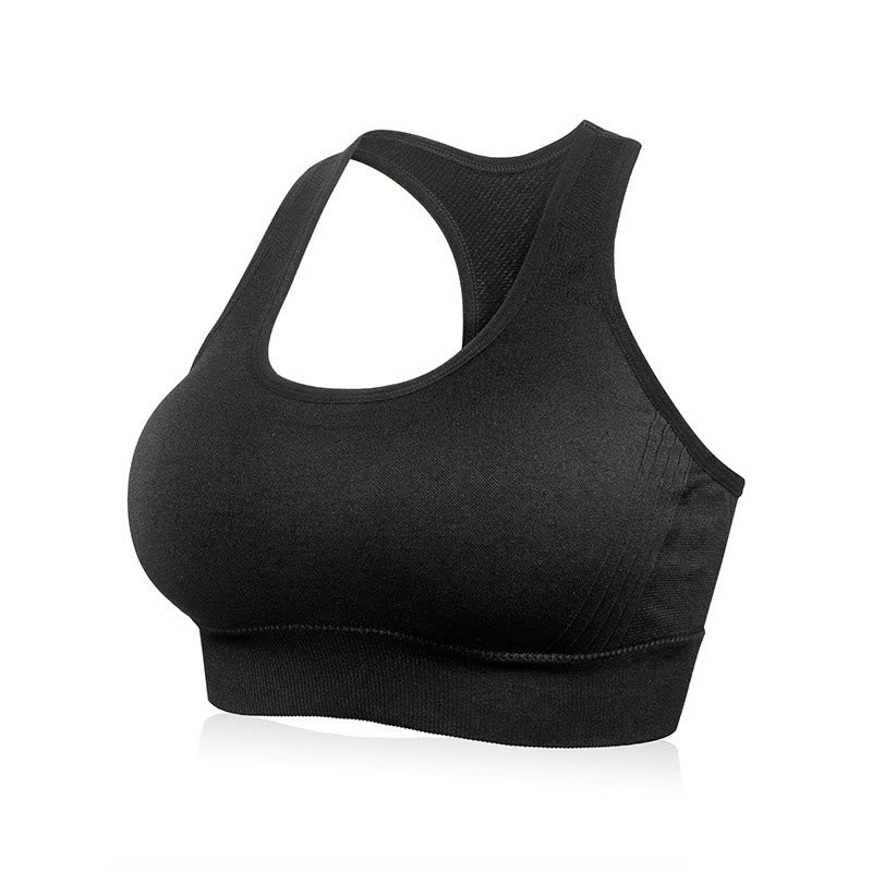 Plus Size Breathable Fitness Yoga Outer Wear Wireless Bra - image 0