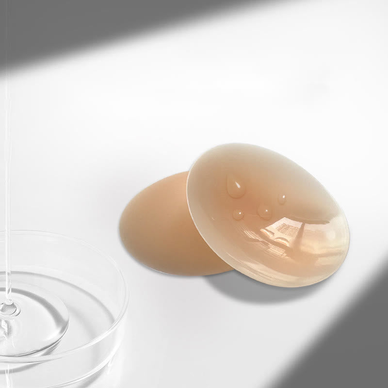 Thin Solid Silicone Nipple Cover(2 Pairs) - image 0