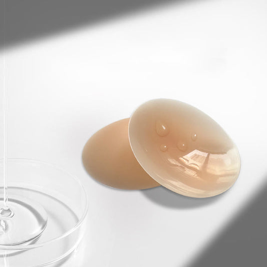Thin Solid Silicone Nipple Cover(2 Pairs) - image 0