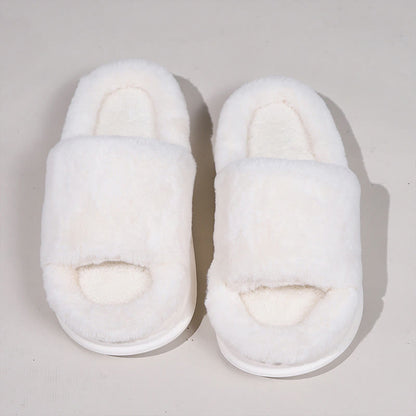 Plus Size All Season Cozy Slippers - White - EU44-45(US9-10) - image 9