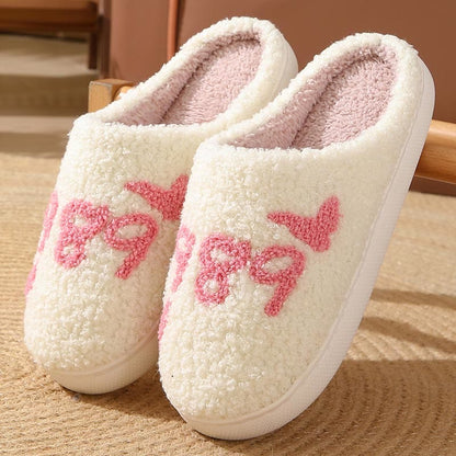 Plus Size Number Slippers - Pink - EU43-44(US9-10) - image 5