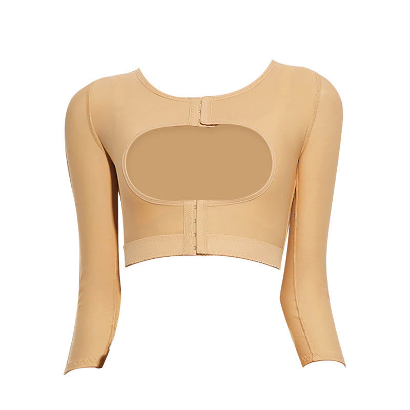 Post Surgery Zipper Arm Compression Shaper - Nude - XS - image 10