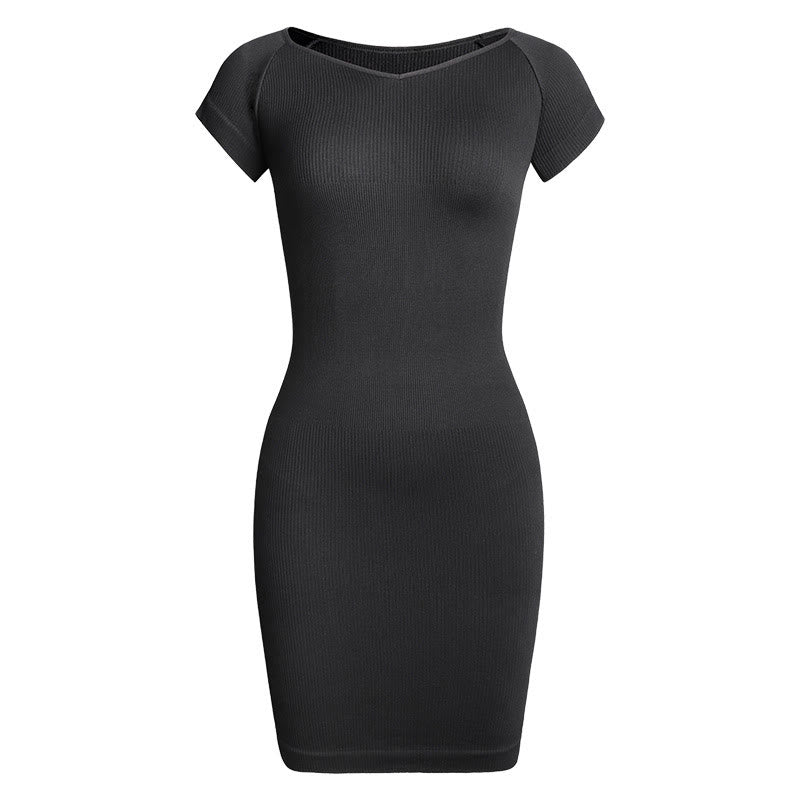 Tight One-piece Body-shaping Dress