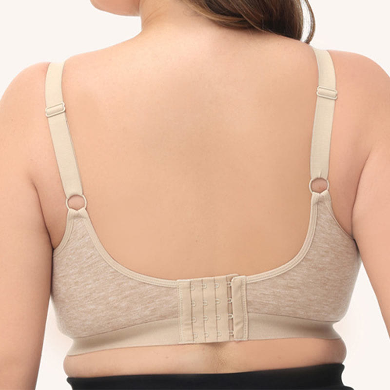 Seamless Cotton Wireless Bra - image 5