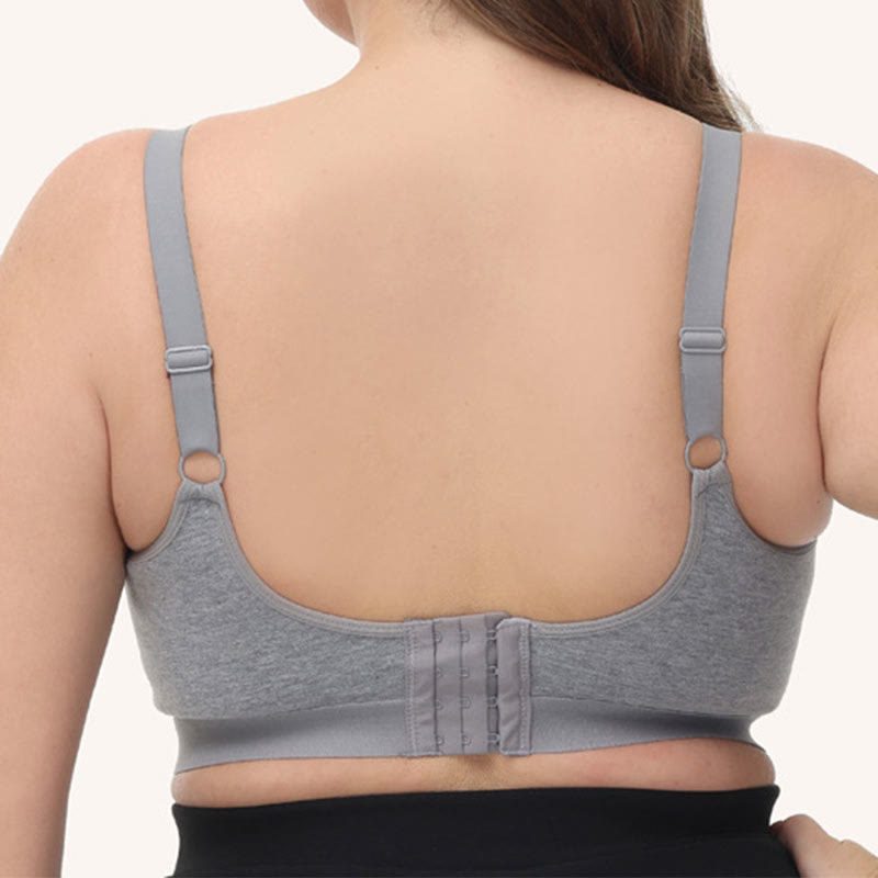 Seamless Cotton Wireless Bra - image 3