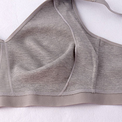 Seamless Cotton Wireless Bra - image 9