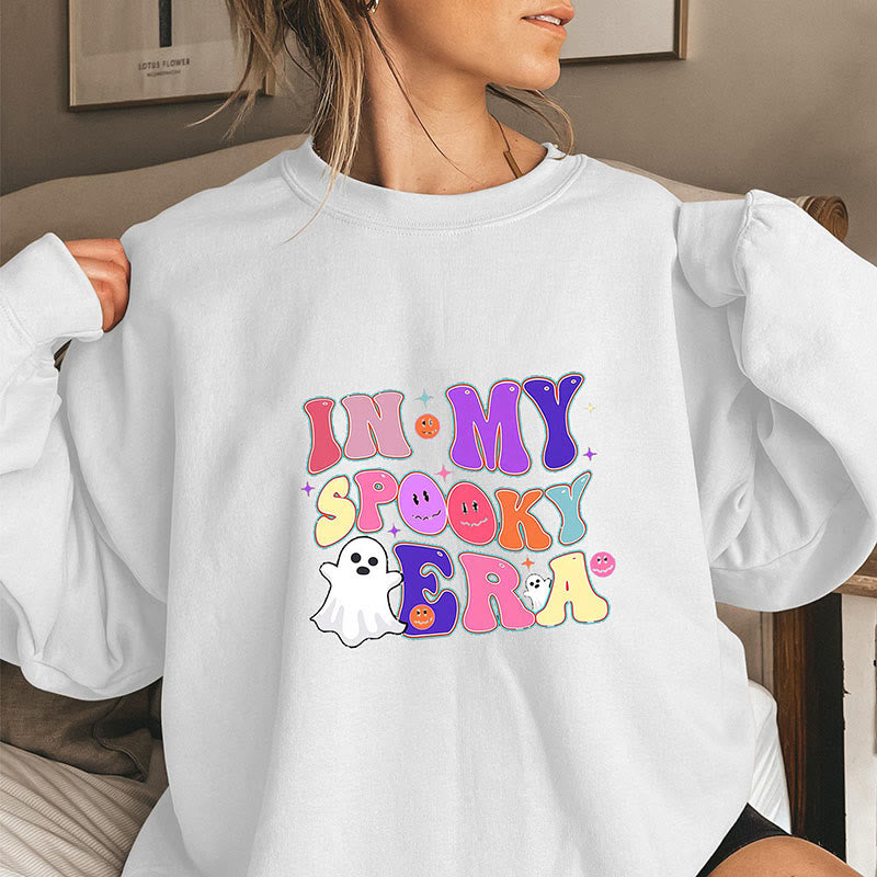 Plus Size Ghost Sweatshirt - White - 3XL - image 4