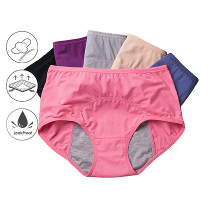 Period Leak Protection Panty(5 Pairs) - image 6