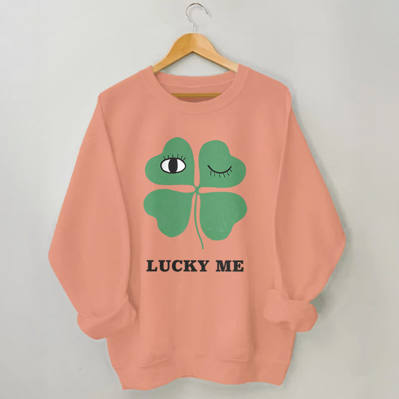 Plus Size Lucky Me Sweatshirt - Orange - 3XL - image 6