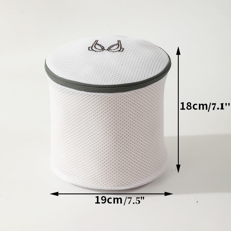 Anti-deformation Machine Washable Mesh Bra Laundry Bag - Dark Grey - image 9
