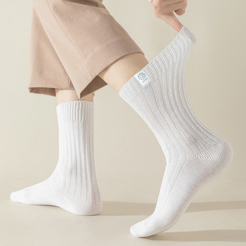 French Casual Quarter Socks(5 Pairs) - image 2