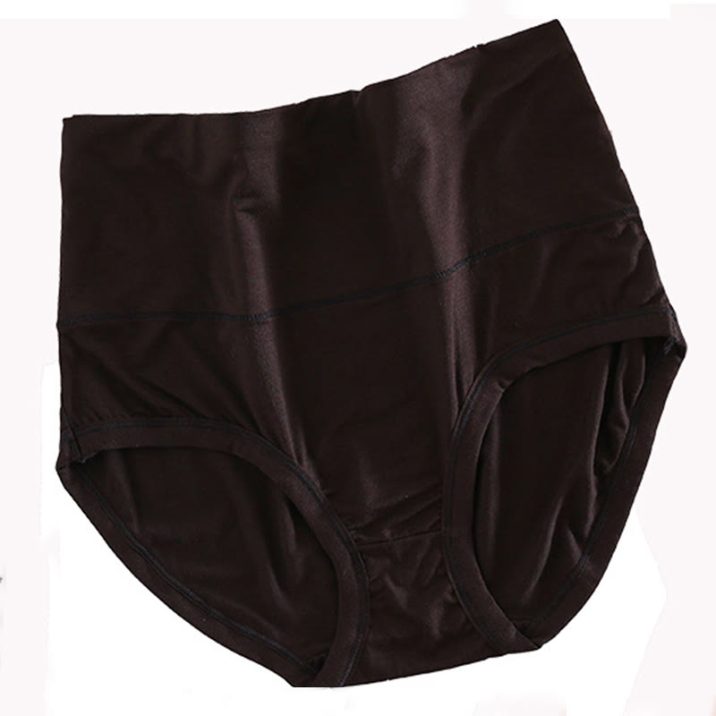 Tummy Control Panty(4 Packs) - Black - 7XL - image 18