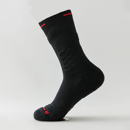 Anti Friction Quarter Compression Socks(6 Pairs) - Black - EU40-44(US7-10) - image 14