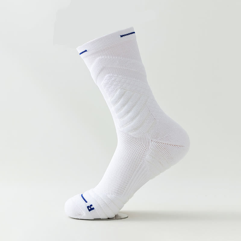 Anti Friction Quarter Compression Socks(6 Pairs) - White - EU40-44(US7-10) - image 13