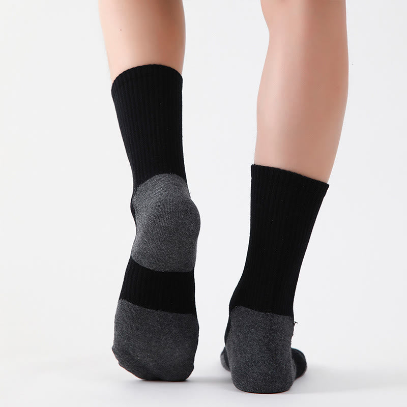 Plus Size Mountain Sports Quarter Compression Socks(5 Pairs) - image 8