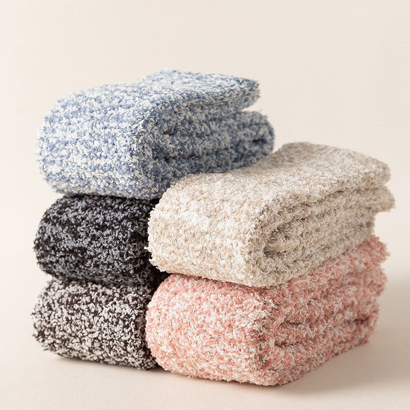 Thickening Knee High Socks(3 Pairs) - image 6