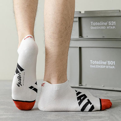 Letter Ankle Socks(5 Pairs) - image 6