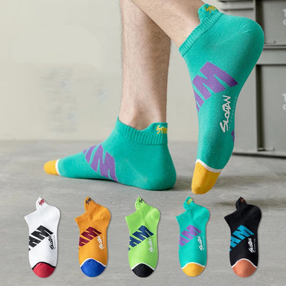Letter Ankle Socks(5 Pairs) - image 9
