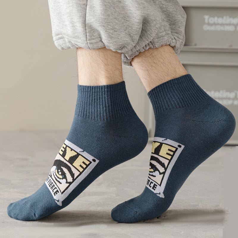 Trendy Funny Ankle Socks(5 Pairs) - image 3
