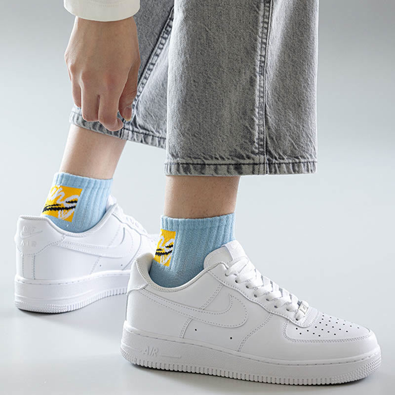 Alphanumeric Ankle Socks(5 Pairs) - image 8