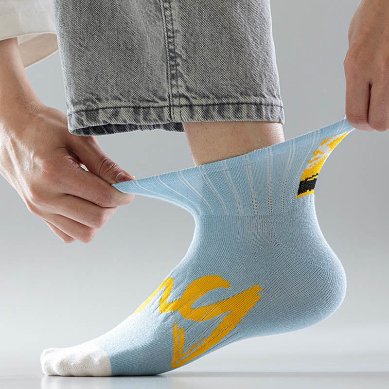 Alphanumeric Ankle Socks(5 Pairs) - image 6