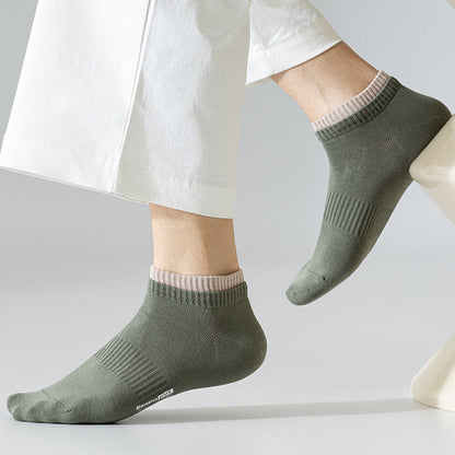 Double Layer Cuff Ankle Socks(7 Pairs) - image 2