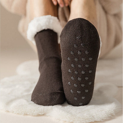 Plus Size Extra Thick Slipper Socks(3 Pairs)