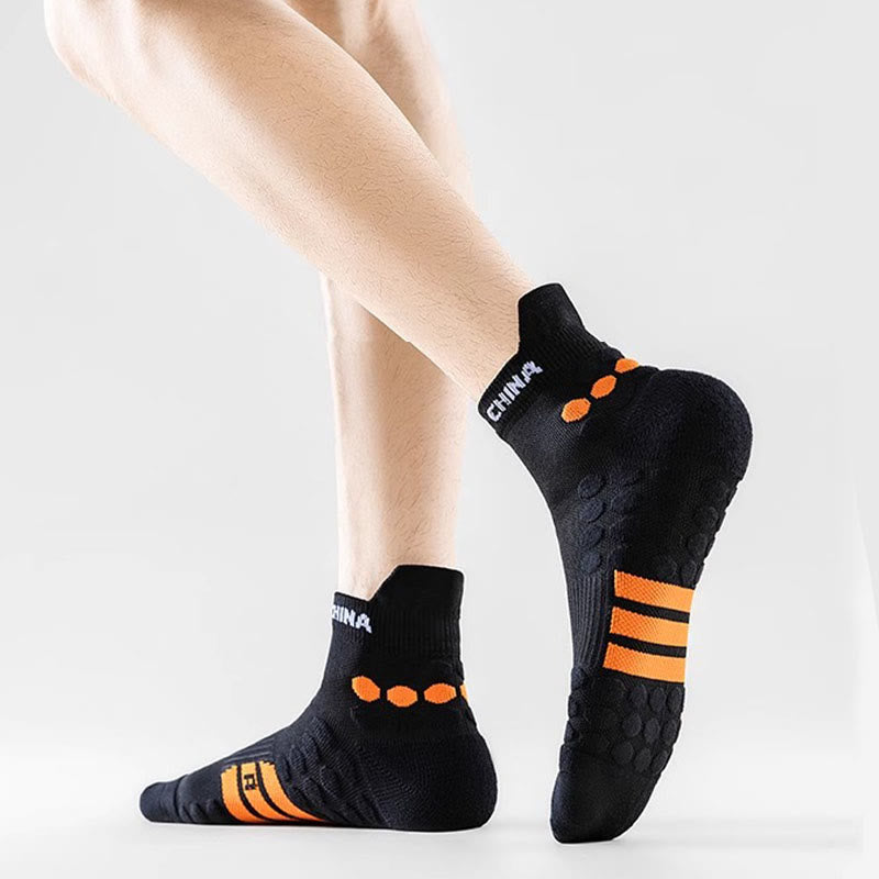 Plus Size Anti Wear Design Ankle Compression Socks(4 Pairs) - image 1