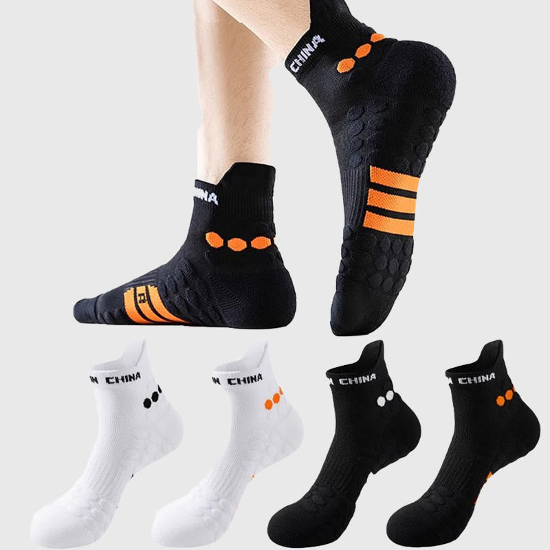 Plus Size Anti Wear Design Ankle Compression Socks(4 Pairs) - image 0