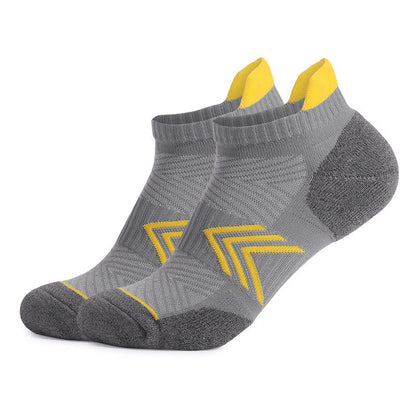Plus Size Competition Ankle Compression Socks(6 Pairs) - Light Gray - EU47-50(US12.5-15) - image 9