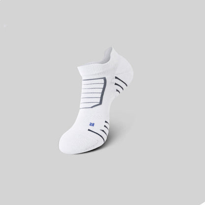Plus Size Versatile Ankle Compression Socks(4 Pairs) - White - EU38-44(US5-10) - image 13