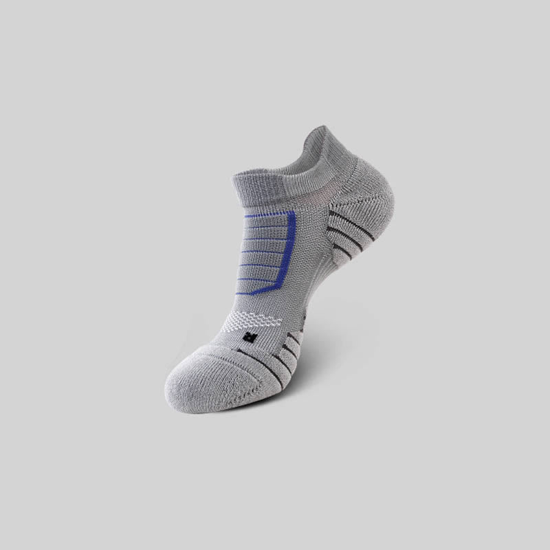 Plus Size Versatile Ankle Compression Socks(4 Pairs) - Dark Grey - EU38-44(US5-10) - image 9