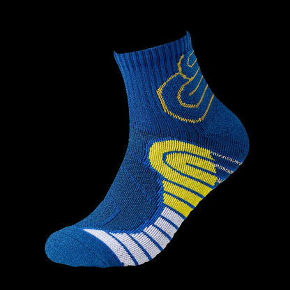 Plus Size 3D Protection Ankle Compression Socks(5 Pairs) - Blue - EU38-44(US5-10) - image 7