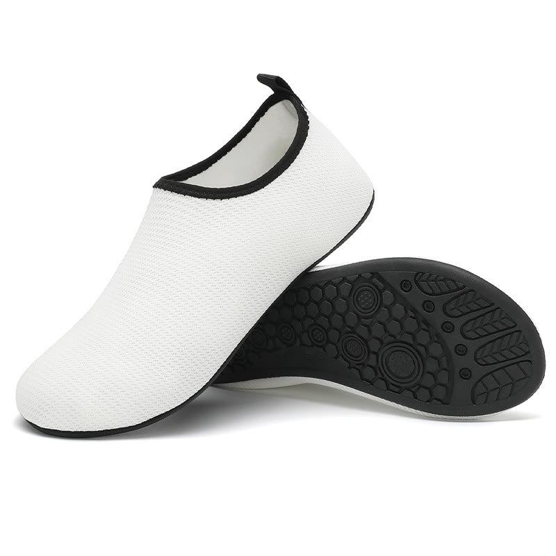 Plus Size Beach Slippers - White - EU46-47(US12-12.5) - image 5