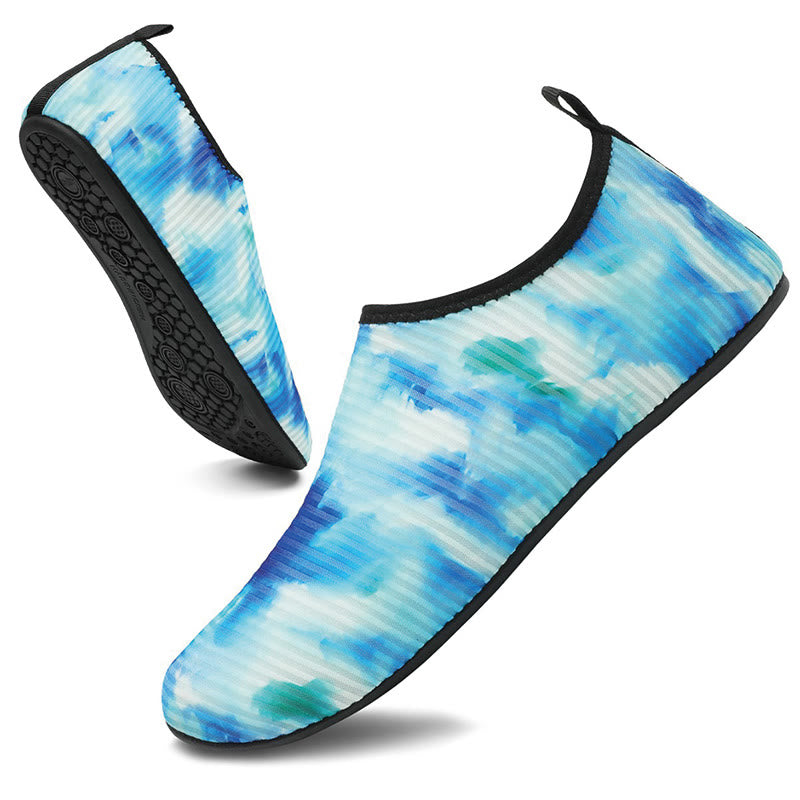 Plus Size Tie Dye Slippers