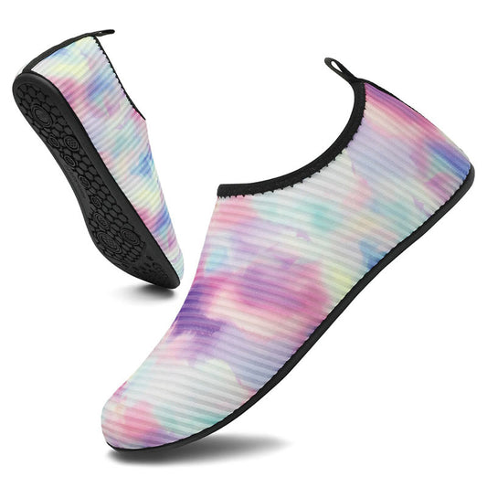 Plus Size Tie Dye Slippers - image 0