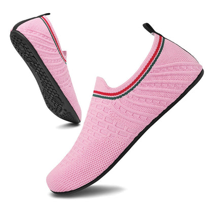 Plus Size Fitness Slippers - Pink - EU46-47(US12-12.5) - image 4