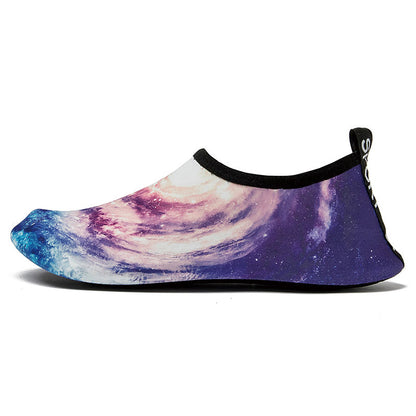 Plus Size Galaxy Slippers - Purple - EU44-45(US10-11) - image 17