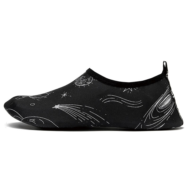 Plus Size Galaxy Slippers