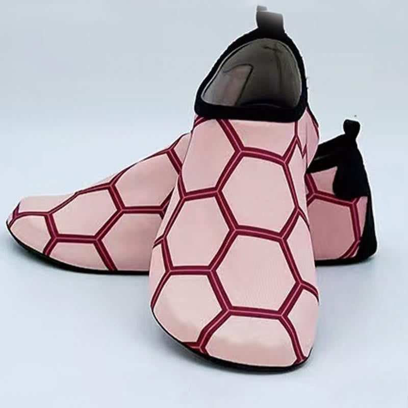 Plus Size Hexagon Slippers - Pink - EU44-45(US10-11) - image 5