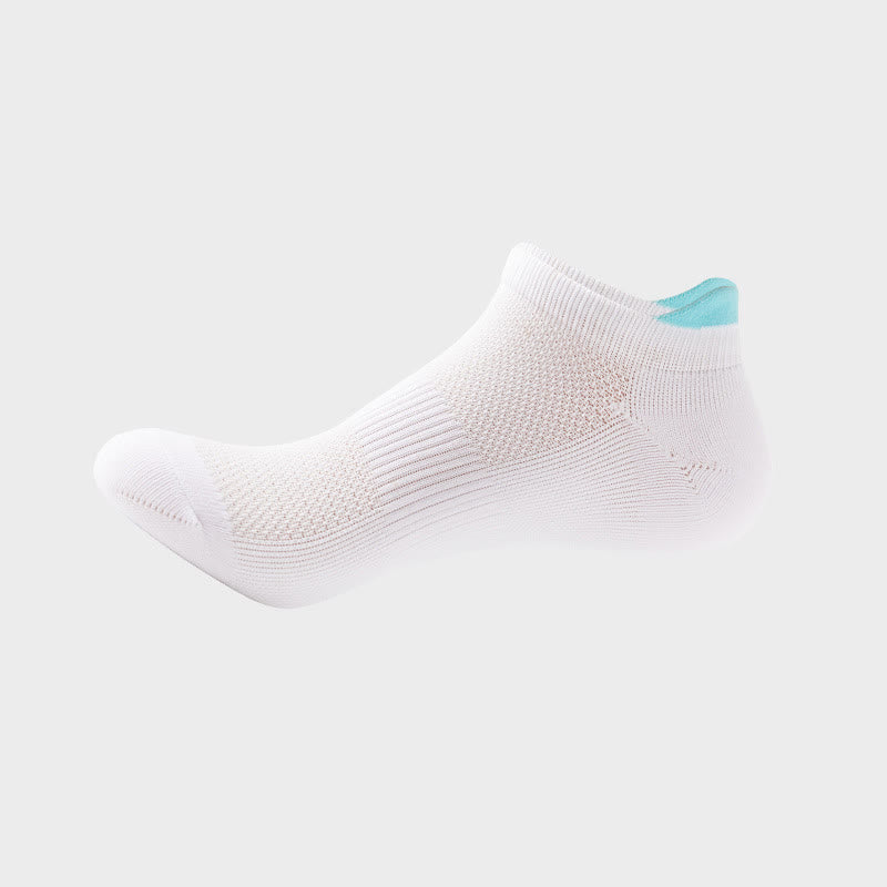 Plus Size Competition Grade Ankle Compression Socks(5 Pairs) - White - EU41-45(US7.5-11) - image 2