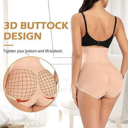 High Waisted Hip Lifting & Tummy Tightening Shaping Panty