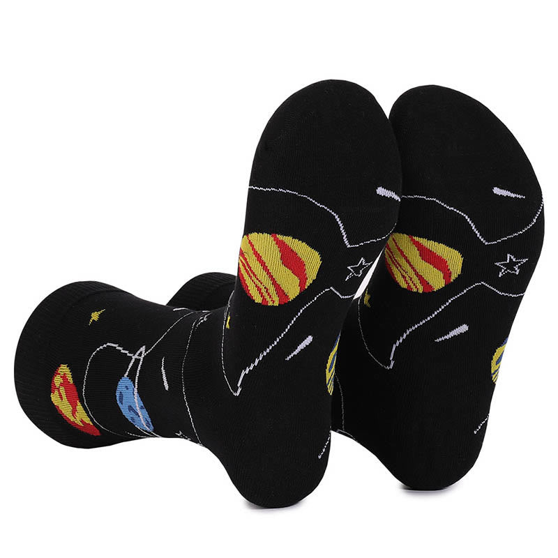 Astronaut Constellation Quarter Socks(4 Pairs) - image 9