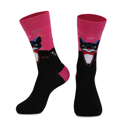 Cats Dogs Series Quarter Socks(4 Pairs) - image 10