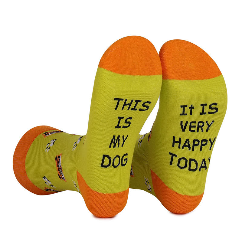 Cats Dogs Series Quarter Socks(4 Pairs) - image 17