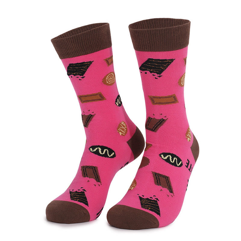 Cookies Coffee Quarter Socks(4 Pairs) - image 5