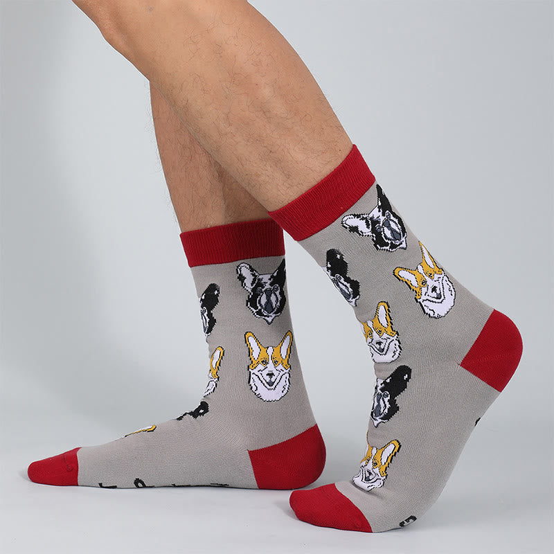 Glasses Cat Quarter Socks(5 Pairs) - image 3