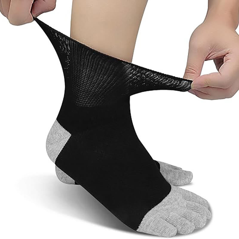 Diabetic Quarter Alignment Socks - Black - EU41.5-46(US8-12) - image 1