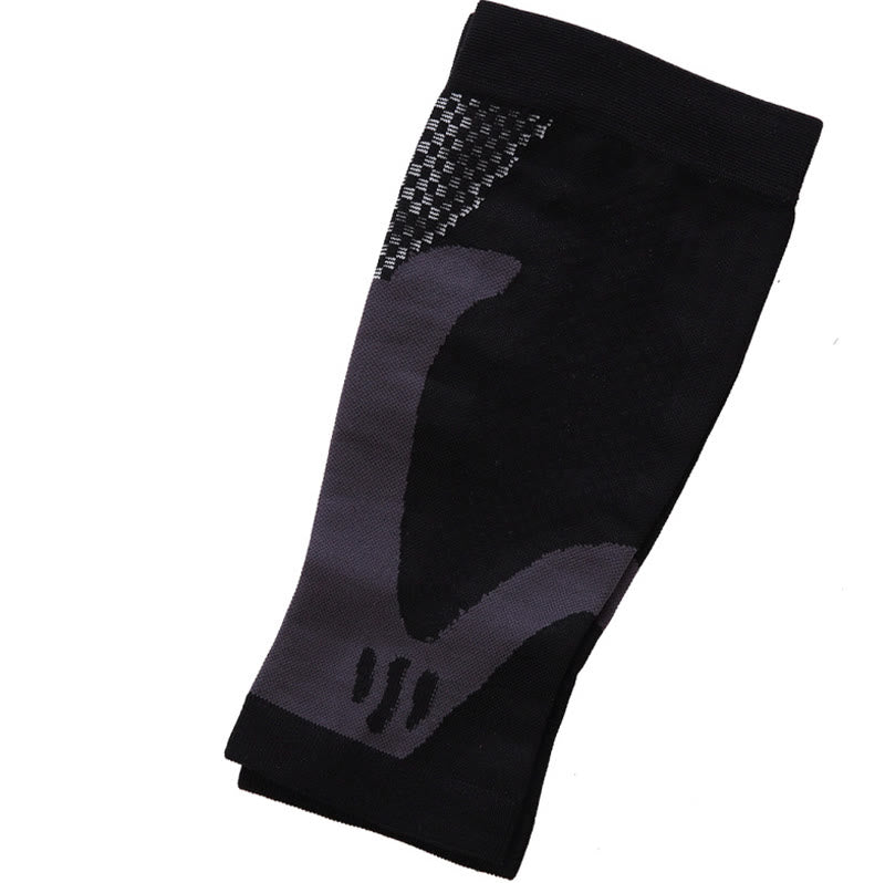 Plus Size Stay Supported Calf Compression Sleeves - Black - XL - image 15